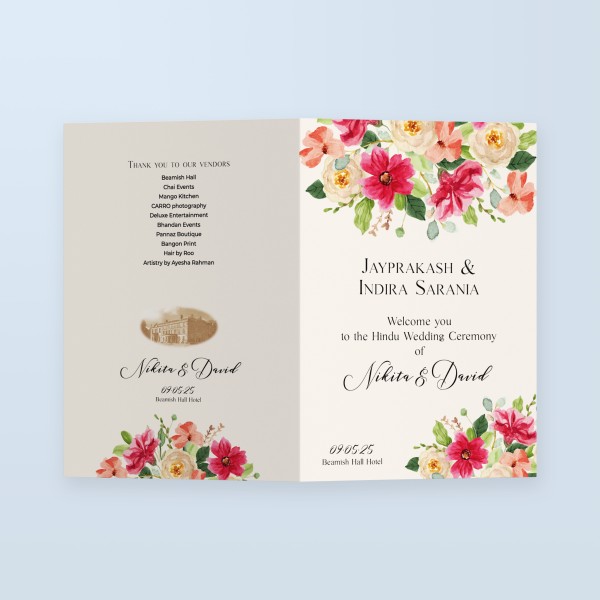 Order of Service (Folded)