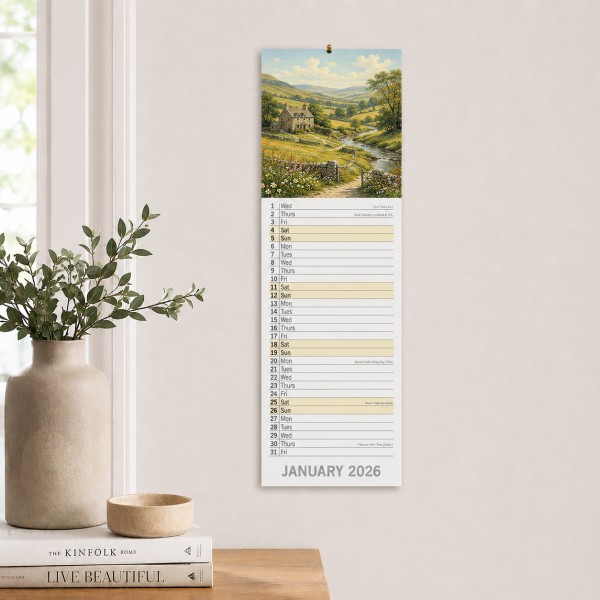 Slimline Calendars